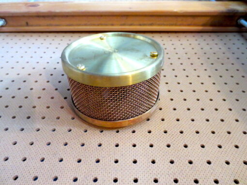 Zubehör: Messingsieb für Pumpe ca. 75mm hoch