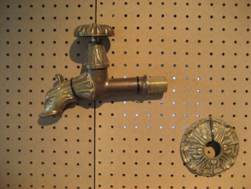 Zubehör: Wasserhahn aus Bronze, Entenkopf – Bild 3