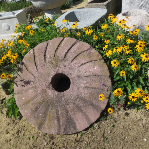 Mühlrad antik rot