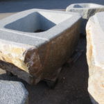 Brunnen aus Granitfindling 170x130h58 BWk010 (2)